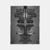 Foto van het Skyline Landscape van New York City Fleece Deken (Voorkant)