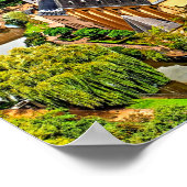 Foto van het stadsgezicht van Luxemburg Poster (Hoek)