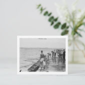 Foto van het Stanford Rowing Crew Team Briefkaart (Staand voorkant)