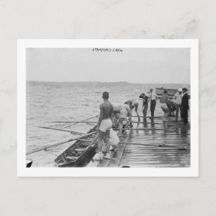 Foto van het Stanford Rowing Crew Team Briefkaart