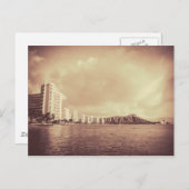  foto van het strand van Hawaï Briefkaart (Voorkant / Achterkant)