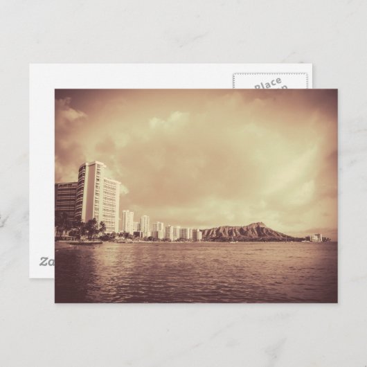  foto van het strand van Hawaï Briefkaart (Voorkant / Achterkant)