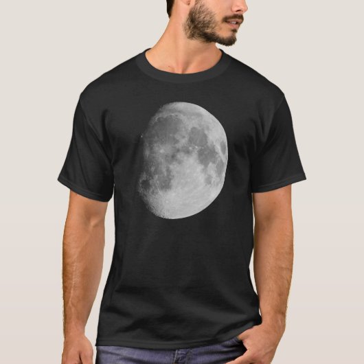 Foto van het t-shirt van de maanvrouw (Voorkant)