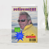 Foto van het tijdschrift Retirement Kaart (Voorkant)