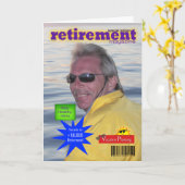 Foto van het tijdschrift Retirement Kaart (Gele Bloem)