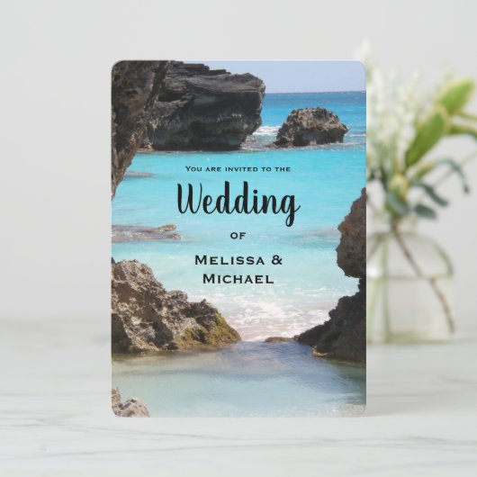 Foto van het Tropische Weddenschap rond de Bermuda Kaart (Staand voorkant)