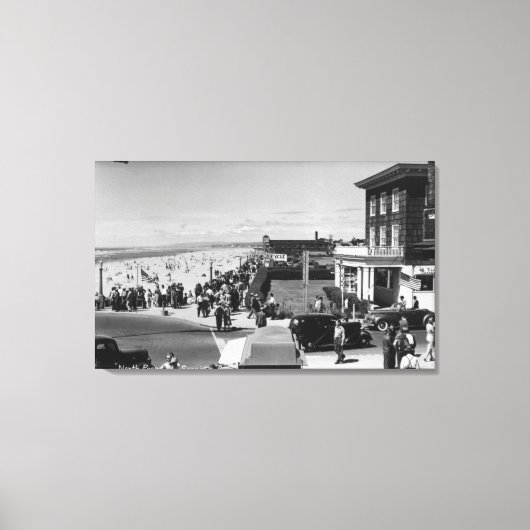 Foto van het Uitzicht van de Oregon North Prominad Canvas Afdruk (Voorkant)