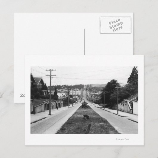 Foto van het Uitzicht van de stad Noord-Bot Briefkaart (Voorkant / Achterkant)