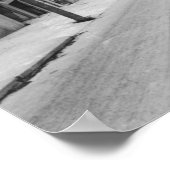 Foto van het Uitzicht van de stad Noord-Bot Poster (Hoek)