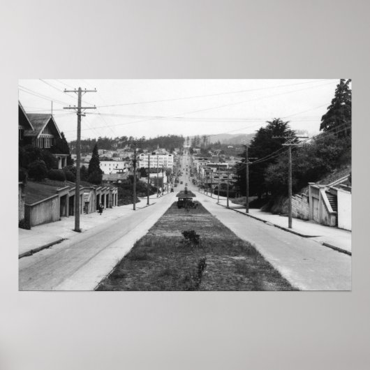 Foto van het Uitzicht van de stad Noord-Bot Poster (Voorkant)