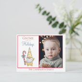 Foto van het Vakantie kerstBriefkaart Briefkaart (Staand voorkant)