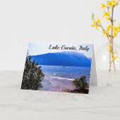 Foto van het verbazingwekkende strand van Garda, I Kaart (Gele Bloem)