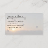 Foto van het Visitekaartje van Hot Air Ballon Ride (Achterkant)