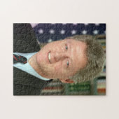 Foto van het Witte Huis van president Bill Clinton Legpuzzel (Horizontaal)