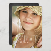 Foto van High School Graduation Party Modern Afstu Kaart (Voorkant / Achterkant)