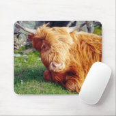 Foto van Highland Cow Muismat (Met muis)