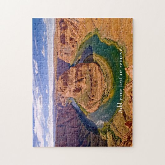 Foto van Hoefijzer Bend, Gran Canyon, Arizona Legpuzzel (Verticaal)