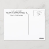 Foto van Hoh Rain Forest Revel Briefkaart (Achterkant)