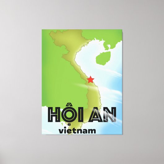 Foto van Hoi An Vietnam Canvas Afdruk (Voorkant)