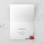 Foto van Holiday Blossom Feestdagen Kaart (Binnen)