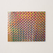 foto van holografische metalen kleurig ontwerp legpuzzel (Horizontaal)