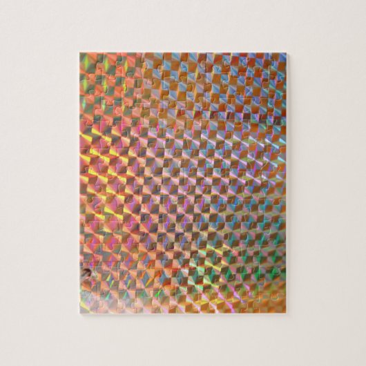 foto van holografische metalen kleurig ontwerp legpuzzel (Verticaal)
