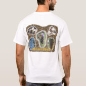 Foto van Honeybee op achterzijde met foto van Pock T-shirt (Achterkant)