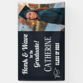 Foto van Honk en Wave Afstuderen Spandoek (Verticaal)