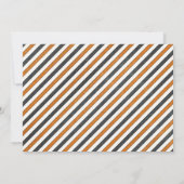 Foto van honkbalhoopjes op verjaardagsfeestje kaart (Achterkant)