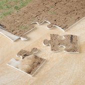 Foto van Horse Clydesdale Farming Legpuzzel (Zijkant)