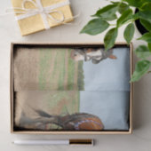 Foto van Horse Clydesdale Farming Tissuepapier (Geschenk)