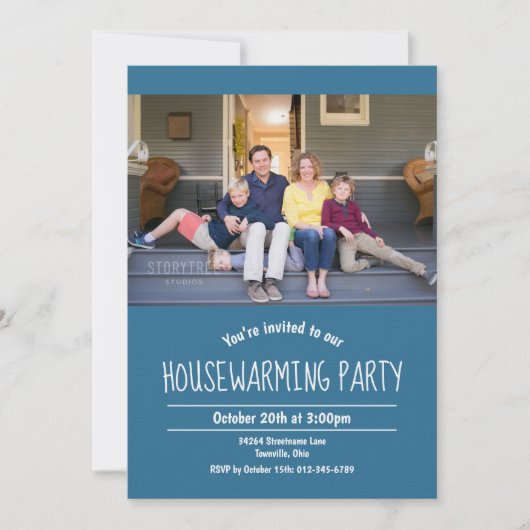 Foto van Housewarming Invitation Kaart (Voorkant)
