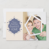 Foto van Housewarming Party: Uitnodiging/blauw Kaart (Voorkant)