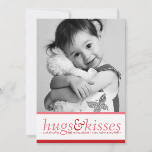 Foto van Hugs en Kisses Valentijnsdag Feestdagenkaart