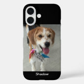 Foto van huisdier of kind & naam Case-Mate iPhone case (Achterkant)