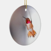 Foto van Hummingbird Flying Keramisch Ornament (Rechts)