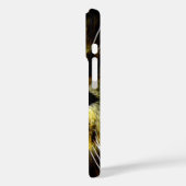 Foto van hypnotiserende ogen van kat Case-Mate iPhone case (Achterkant / Links)