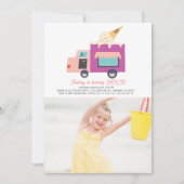 Foto van Ice Cream Truck Birthday Kaart (Voorkant)