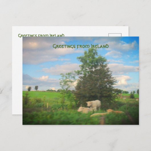 Foto van Ierland Briefkaart (Voorkant / Achterkant)