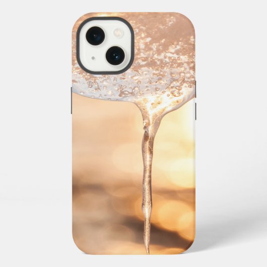 foto van ijs iPhone hoesje (Achterkant)