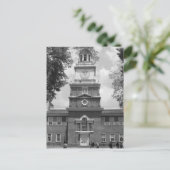 Foto van Independence Hall in Philadelphia Briefkaart (Staand voorkant)