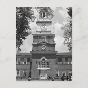 Foto van Independence Hall in Philadelphia Briefkaart