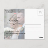 Foto van Indian Style Green Gold Weddenschap Harte Briefkaart (Achterkant)