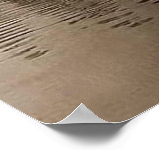  Foto van Indian Village Teepee Poster (Hoek)