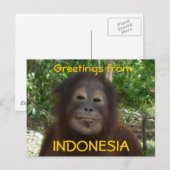 Foto van INDONESIA Briefkaart (Voorkant / Achterkant)