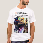 Foto van Instagram logo T-shirt (Voorkant)