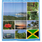 Foto van Jamaica Douchegordijn (Voorkant)