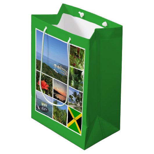 Foto van Jamaica Medium Cadeauzakje (Voorkant Gekanteld)