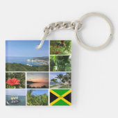 Foto van Jamaica Sleutelhanger (Achterkant)