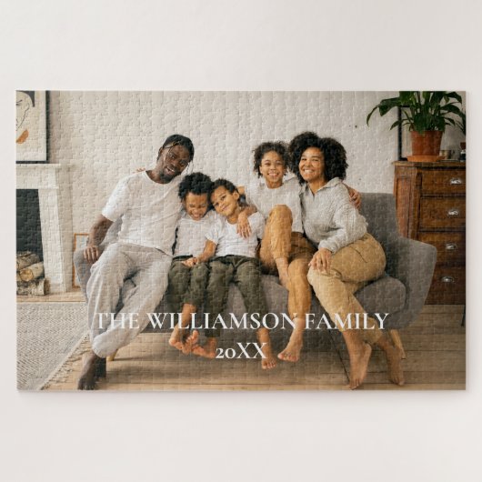 Foto van je familie legpuzzel (Horizontaal)